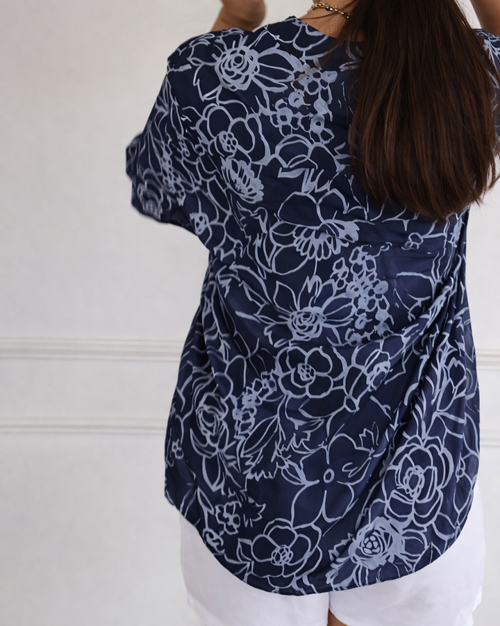 Elora™ | Elegant Blouse with Pocket