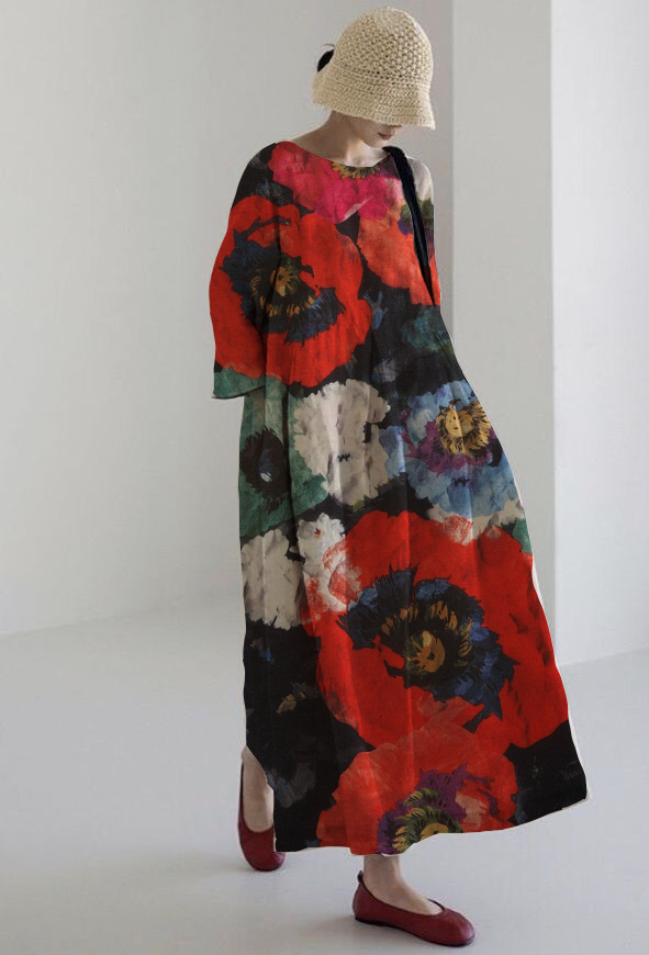 Rosalia - Elegant Midi Dress