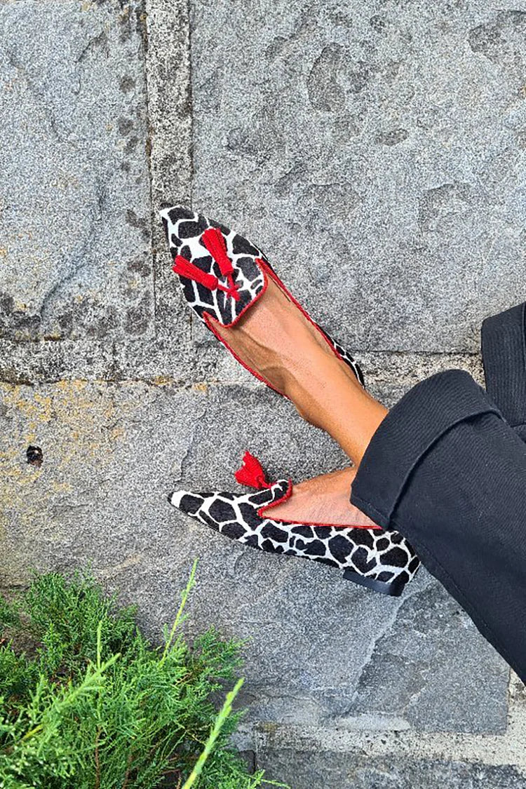 Hanna™ | Bold Animal Print Sandals