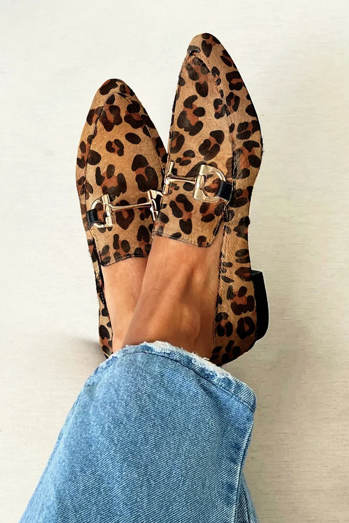 Revital™ | Luxe Leopard Print Loafers