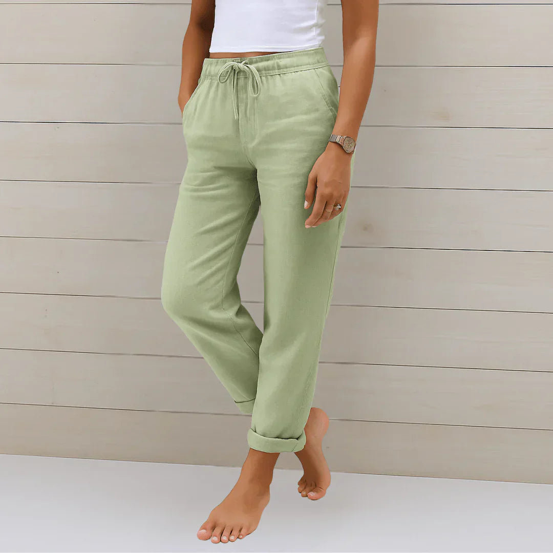 Niya - Relaxed Fit Drawstring Pants