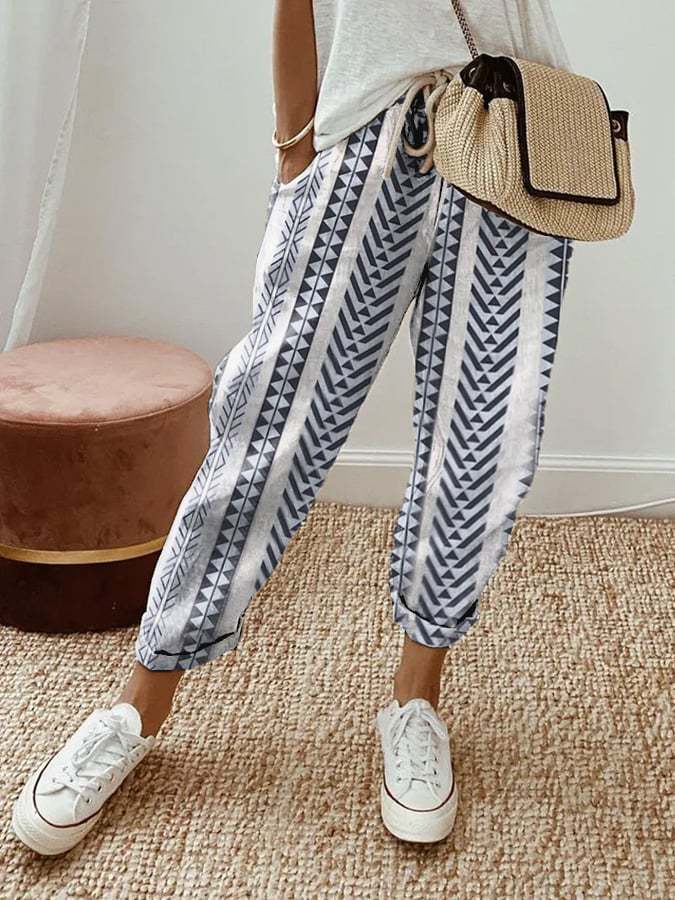 ZAFIRAH – TRIBAL RELAXED PANTS