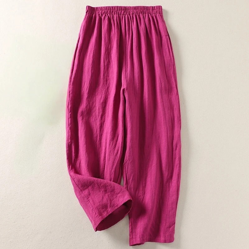 Wilina - Lightweight Linen Trousers