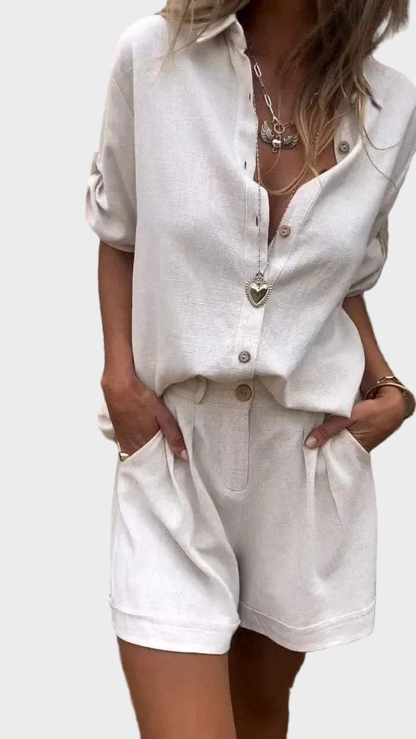 Lina- Linen Set