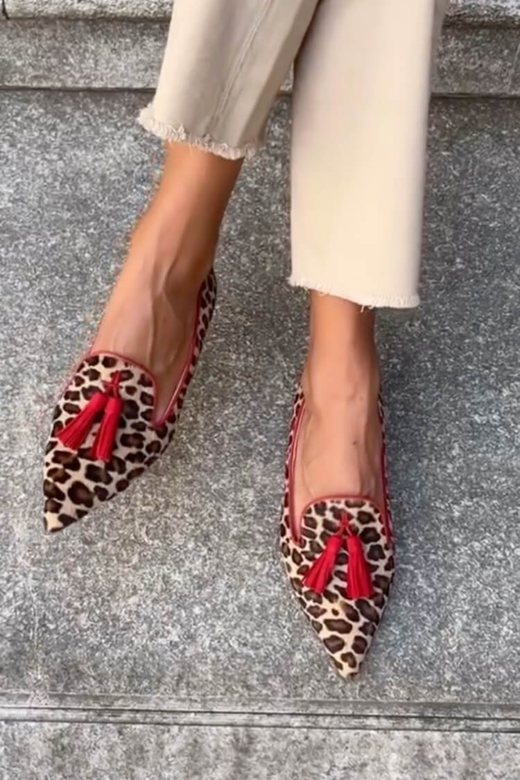 Bar™ | Luxe Safari Leopard Loafers