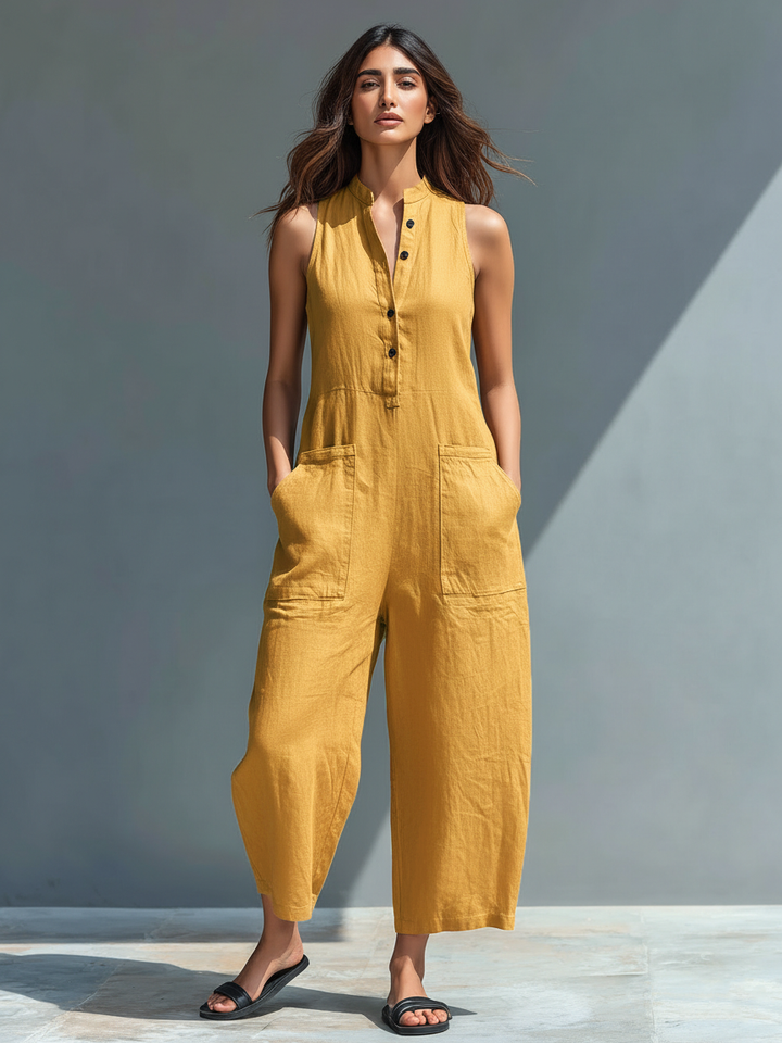 LUCY | Elegant Sleeveless Jumpsuit