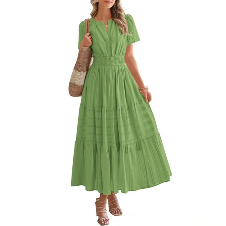 Elira Casual Flow Maxi Dress