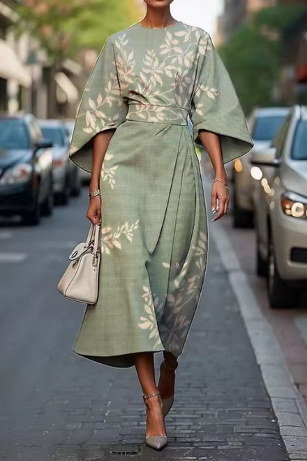 ROBIN | ELEGANT FLORAL DRESS