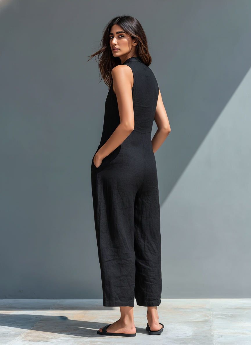 LUCY | Elegant Sleeveless Jumpsuit