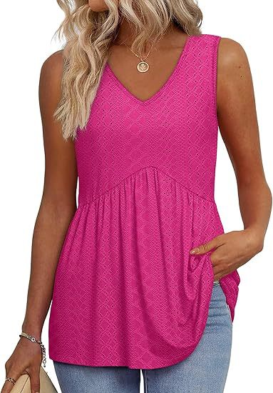 Elenor | Effortless Flowy Sleeveless Tank Top
