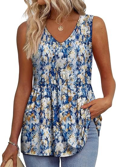 Elenor | Effortless Flowy Sleeveless Tank Top