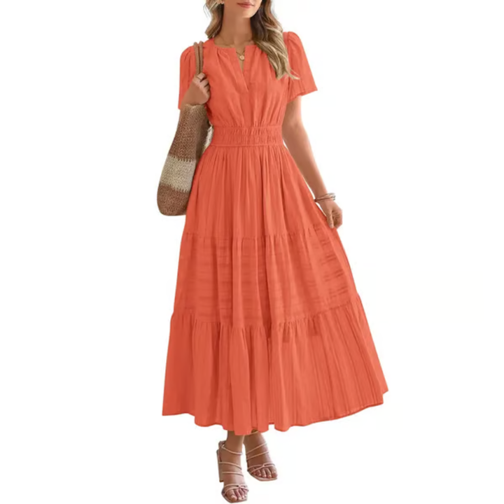 Elira Casual Flow Maxi Dress