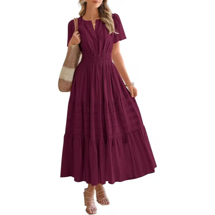Elira Casual Flow Maxi Dress