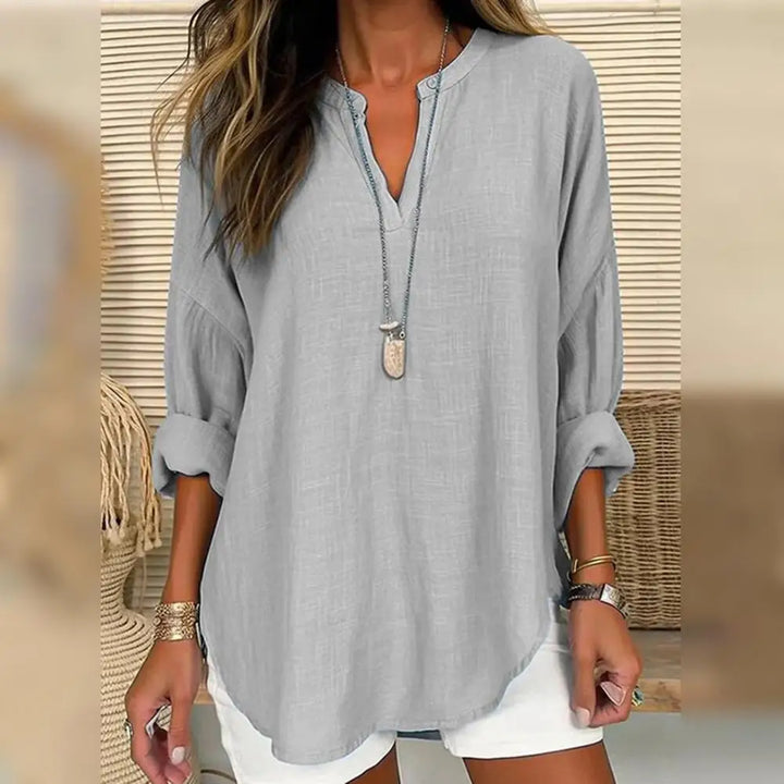 DITTE™ | Linen-look Blouse