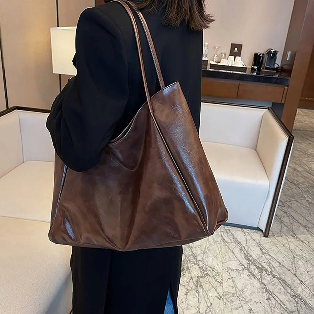Savannah - Vintage Leather Shoulder Bag
