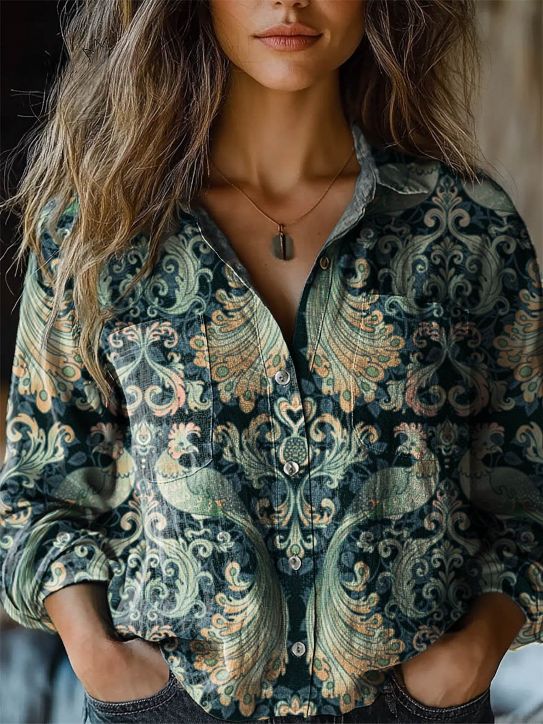 Ruth | Vintage Lovely Floral Art Print Casual